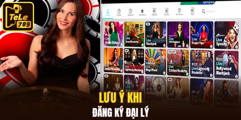 Lưu ý khi đăng ký đại lý